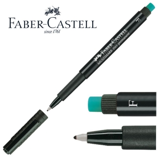 Rotulador Faber-Castell Multimark permanente, F, 0,6  1513-99