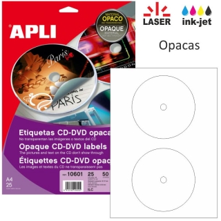 Etiquetas para CD DVD, Apli