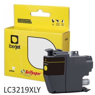 Cartucho Compatible Brother LC3219XLYC, Iberjet