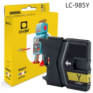 Compatible Brother LC-985Y -, Iberjet