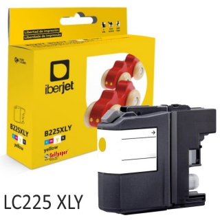 Tinta compatible Brother LC225XLY, Iberjet