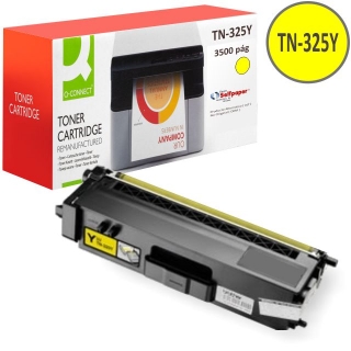 Toner Brother TN325Y compatible, Q-connect