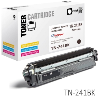 Toner Brother TN241BK compatible, Iberjet