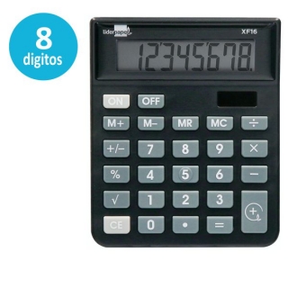 Calculadora Liderpapel XF16, 8, Liderpapel