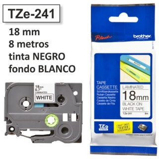 Cinta Brother TZE-241 18mm, Brother