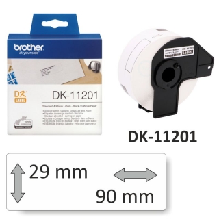 DK-11201 rollo Etiquetas impresora, Brother