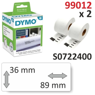 Etiqueta Dymo 89x36mm, 2, Dymo