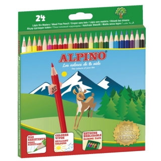 Colores Alpino 24 Lapices, Alpino