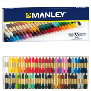 Manley caja 50 colores,, Manley
