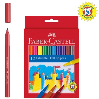 Rotuladores Faber-castell 12 Colores,, Faber-castell