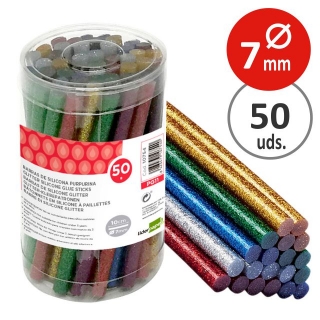 Pack 50 barras cola, Liderpapel