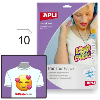 Papel Transfer camisetas Apli, Apli