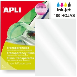 Transparencias Impresora Ink-jet Epson, Apli